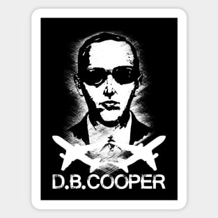 DBCooper - White Sticker